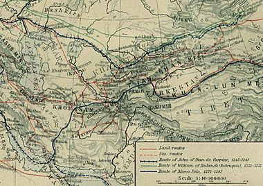 Central Asian trade routes