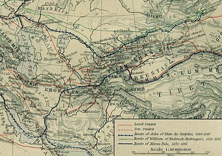 Central Asian trade routes