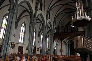 Châtel-Saint-Denis, église, intérieur bis