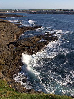 Cliffs kilkee ireland