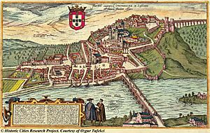 Coimbra (Braun – Hogenberg, 1598)