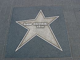 Daniel Olbrychski gwiazda Lodz
