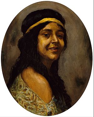 Edwin A. Harleston - Portrait of a Woman - Google Art Project