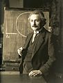 Einstein 1921 by F Schmutzer - restoration