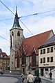 Erfurt Lorenzkirche vom Anger
