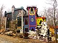 Et In Arcadia Ego is a common expression used by Ricky of Luna Parc, this is the East facing facade