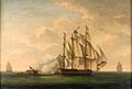 Fin de l action entre la Magicienne et la Sibylle janvier 1783
