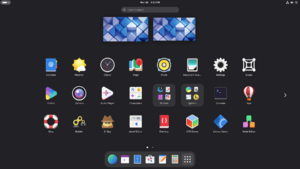 GNOME OS with additional development software enabled
