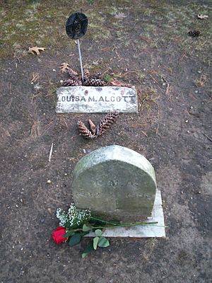 Grave of Louisa May Alcott