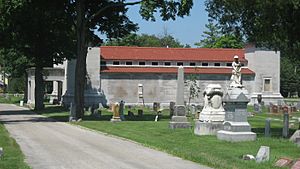 Greenville Mausoleum, southern side