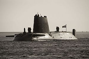 HMS Astute Arrives at Faslane for the First Time MOD 45150806