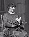 Helen Keller circa 1920 - restored