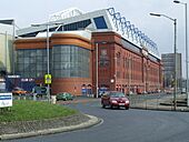 Ibrox Stadium Broomloan Rd end