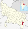 India Uttar Pradesh districts 2012 Chandauli