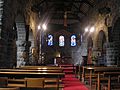 Interior of Our Lady of the Seven Sorrows Church, Dolgellau