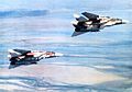 Irani F-14 Tomcats carrying AIM-54 Phoenixs