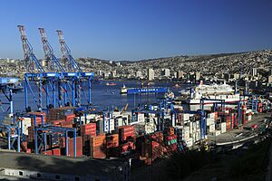 J28 134 Valparaíso, Hafen
