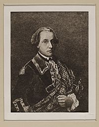 Jacobite broadside - Portrait of Donald CAMERON, the Gentle Lochiel (1695- 1748)
