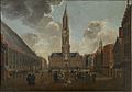 Jan Baptist van Meunincxhove - The Square in Bruges