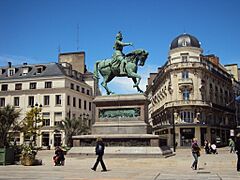 Joan of Arc statue, Place du Martroi, Orléans1