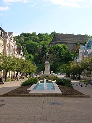 Kossuth statue, Miskolc