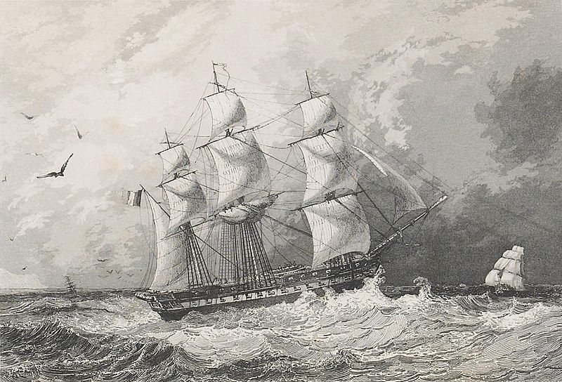 L'Artemise, Arthus Bertrand, 1841-1854