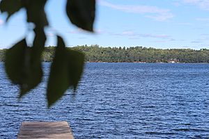 Lake of Bays, with dock