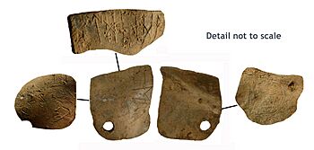 Lead middle Saxon lead plaque with runic inscription (FindID 751600) (cropped).jpg
