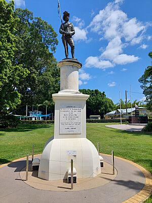 Lismore Boer War Memorial Oct 2024