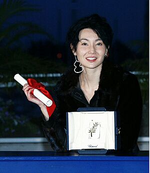 Maggie Cheung won Best Actress at Cannes