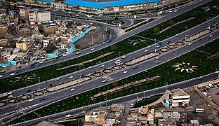 Mashhad entrance at the end of Nouroz holidays 03