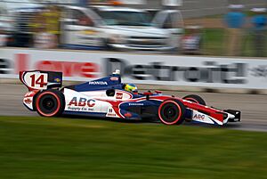 Mike Conway 2012 Detroit GP