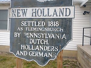 New Holland Historical Marker