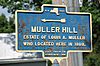 New York State historic marker – Arrow Muller Hill.JPG