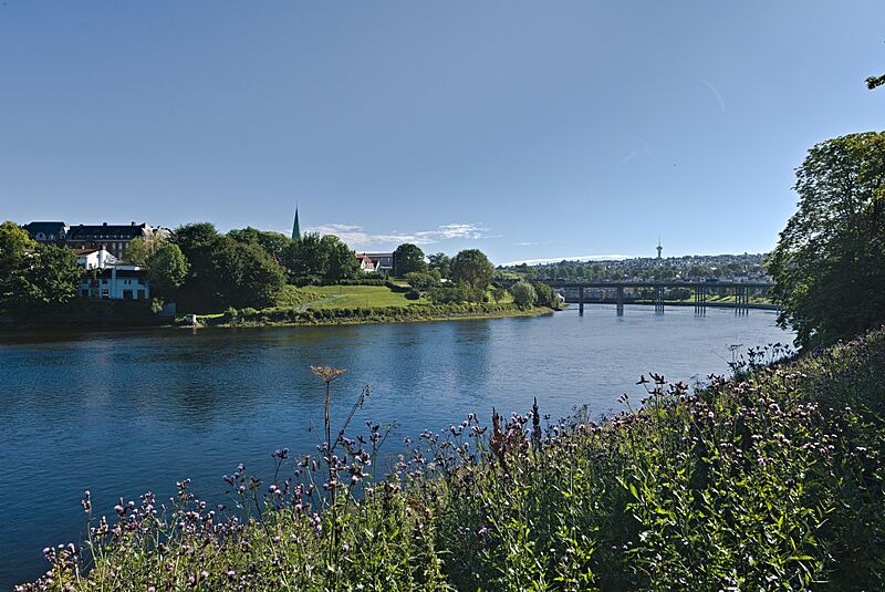 Nidelva from Øya 2022-08-18 04