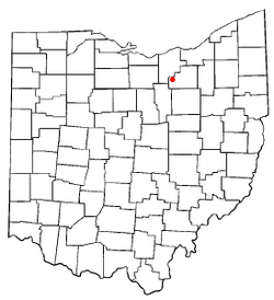 Location of Spencer, Ohio
