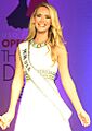 Olivia Jordan, 2015 Miss USA, at Operation That’s My Dress
