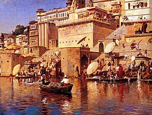 On The River Benares ca 1883