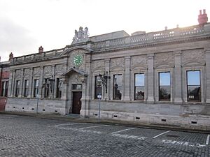 Outside Lever House, Port Sunlight (2)