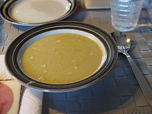 Pea soup in Lohja