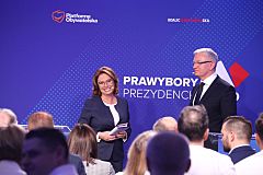 Platforma Obywatelska. Debata prawyborcza 07.12.2019 (Małgorzata Kidawa-Błońska i Jacek Jaśkowiak)