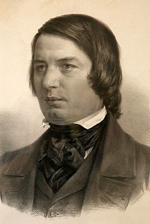 Portrait of Robert Schumann