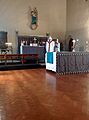 Preparation of the chalice at a low Dominican Rite mass