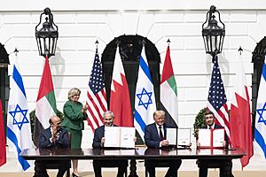 President Trump and The First Lady Participate in an Abraham Accords Signing Ceremony (50346677397)