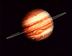 Ring around Jupiter