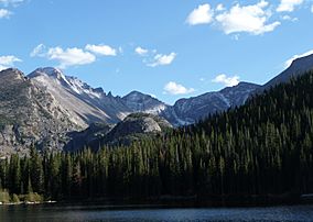Rocky Mountain National Park in September 2011 - Glacier Gorge from Bear Lake.JPG