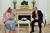 Russia-Bangladeshi talks Moscow 2013-01-15 03