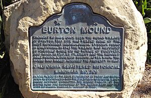SB BurtonMoundLandmarkPlaque 20170915