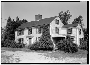 SOUTHEAST VIEW OF EXTERIOR - Samuel Brooks House, North Great Road (State Route 2A), Concord, Middlesex County, MA HABS MASS,9-CON,12-1