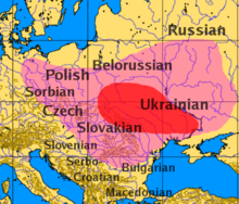 Slavic distribution origin